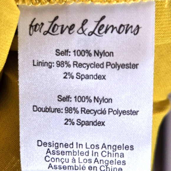 NWT For Love & Lemons Lace Dress Size XXS - Picture 15 of 15